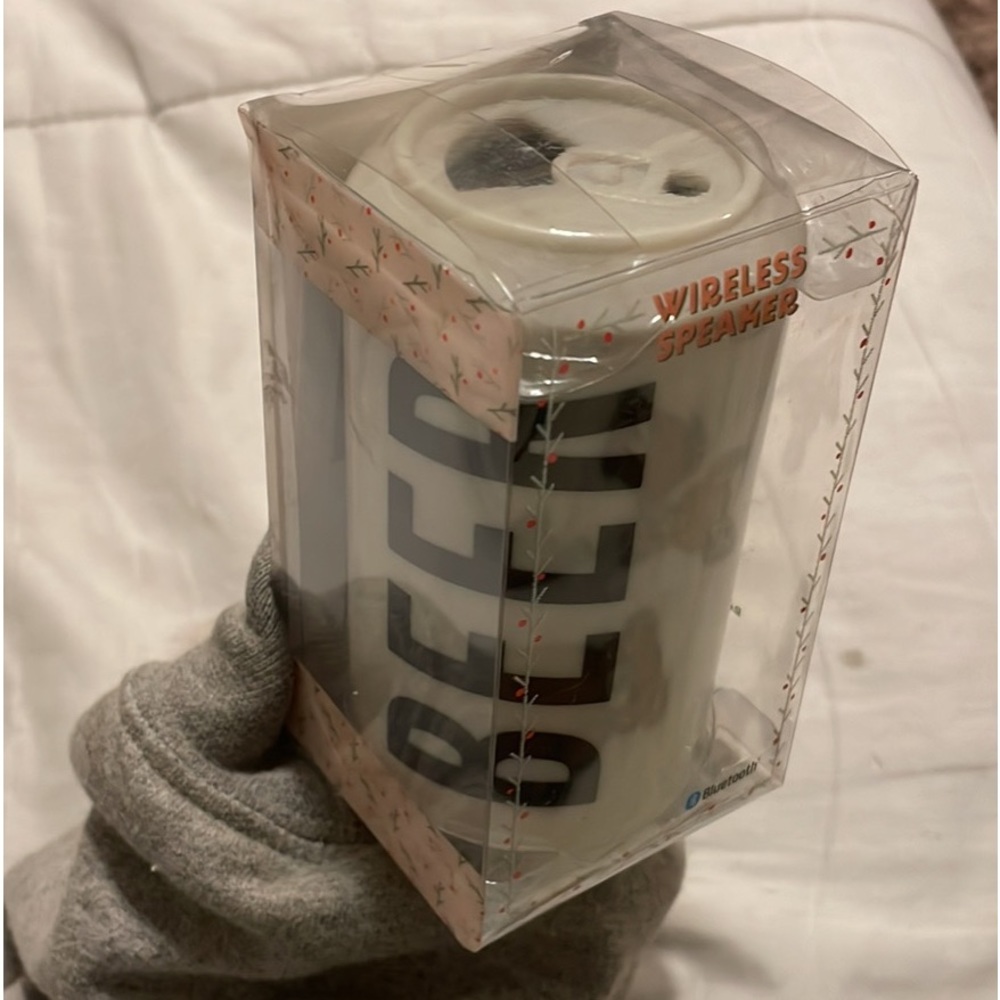 “beer” can bluetooth speaker